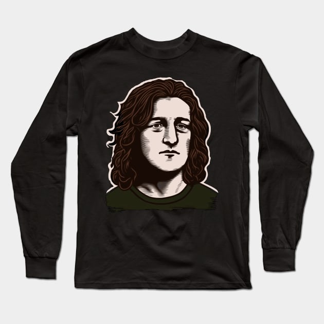 Bobby Sands - Irish Republican Long Sleeve T-Shirt by RichieDuprey